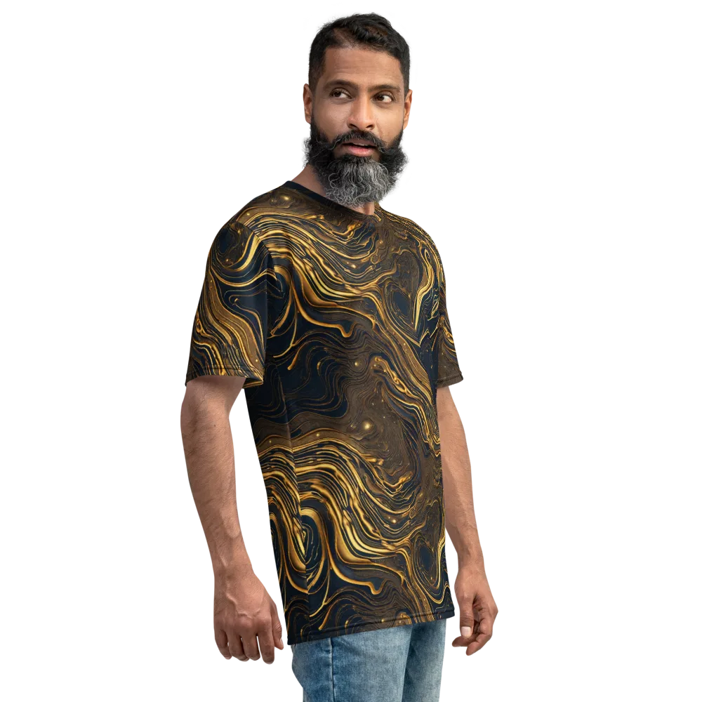 Auric Undertow on Men's Crew Neck T-Shirt — Right