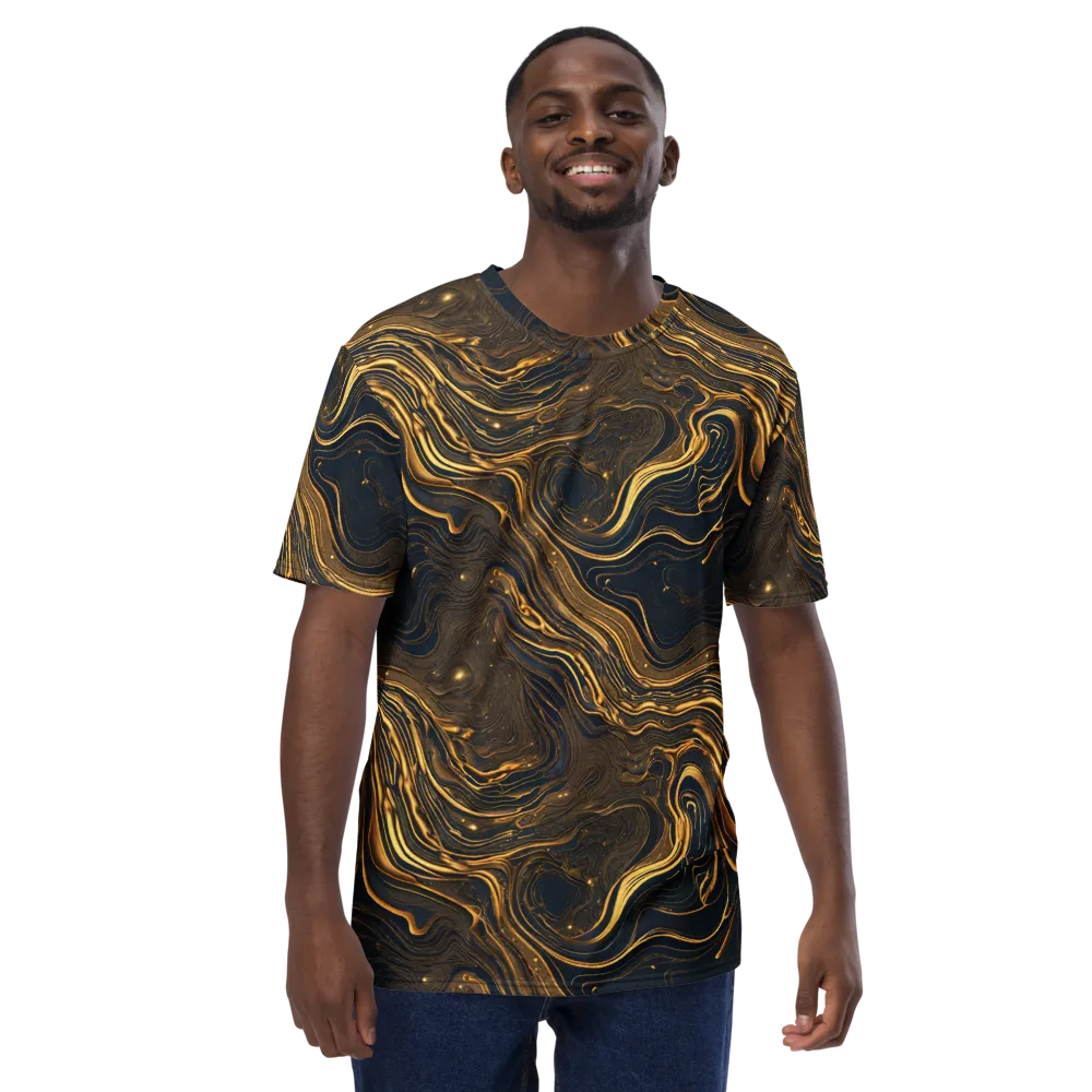 Auric Undertow on Men's Crew Neck T-Shirt — Front