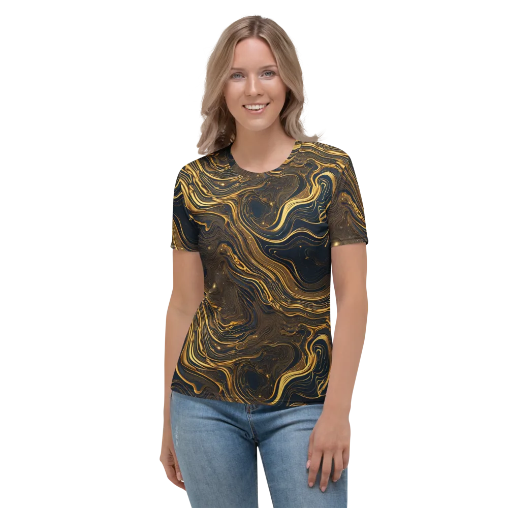 Auric Undertow on Women's Crew Neck T-Shirt — Front