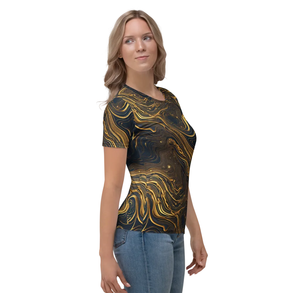 Auric Undertow on Women's Crew Neck T-Shirt — Right