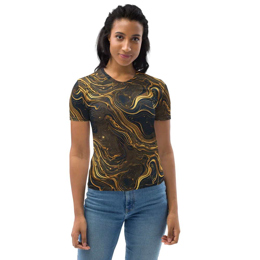Auric Undertow on Women's Crew Neck T-Shirt — Front