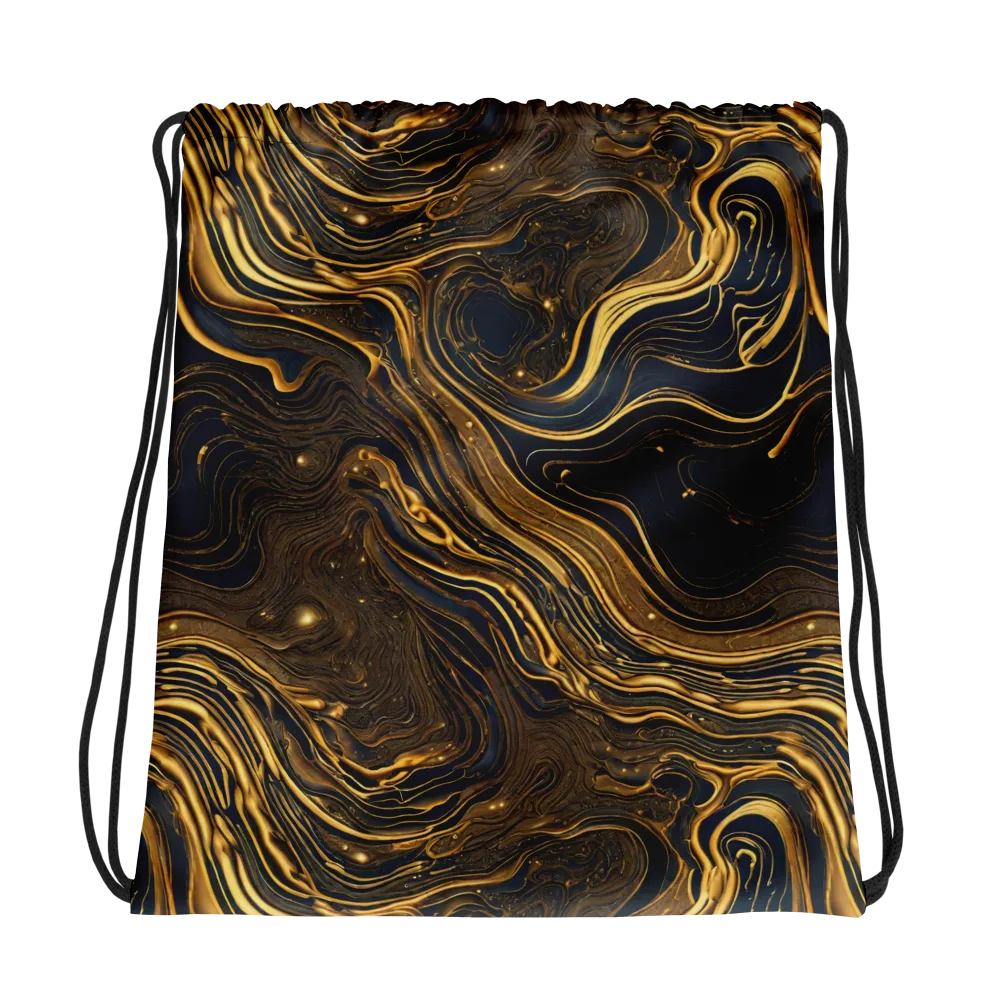Auric Undertow on Drawstring Bag — Photo