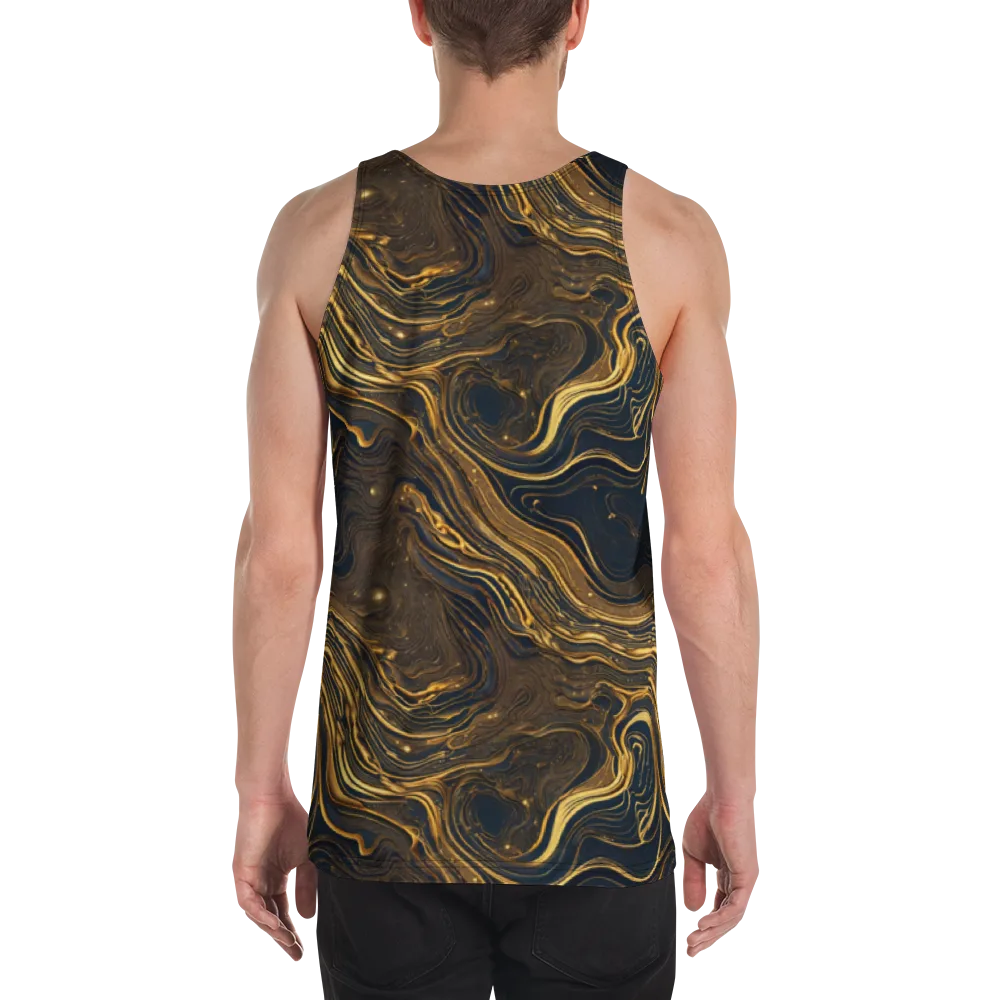 Auric Undertow on Men's Tank Top — Back