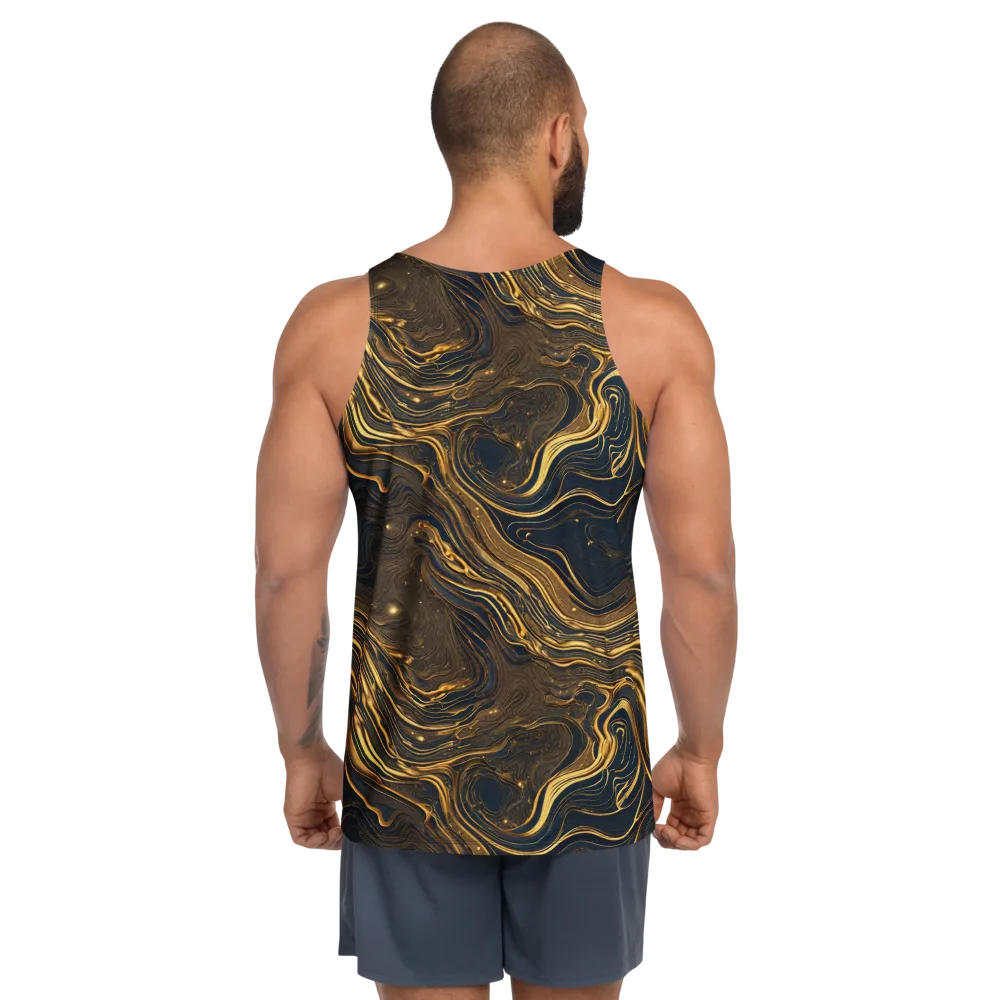 Auric Undertow on Men's Tank Top — Back