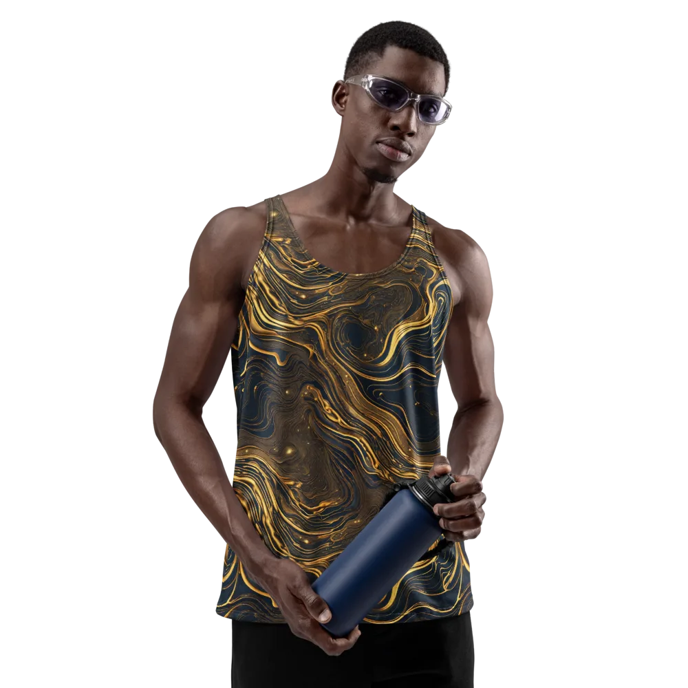 Auric Undertow on Men's Tank Top — Front