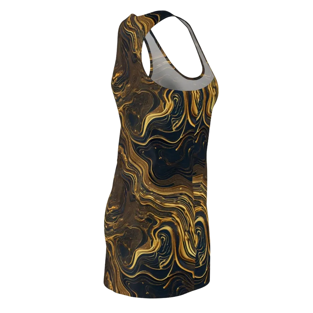 Auric Undertow on Racerback Dress — Back Side