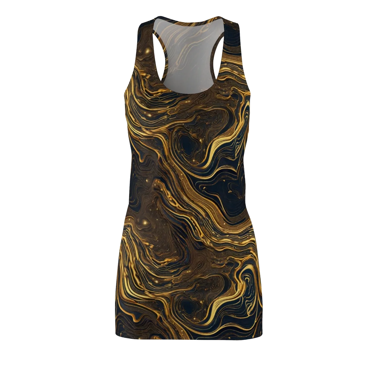 Auric Undertow on Racerback Dress — Front