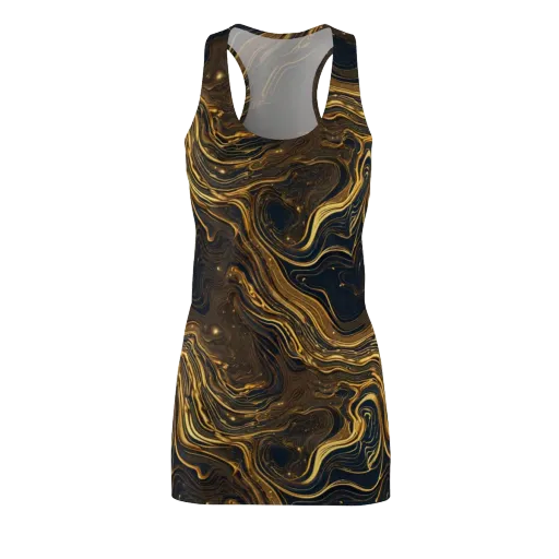 Auric Undertow on a Racerback Dress