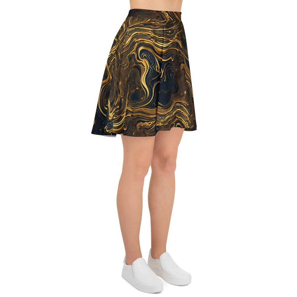 Auric Undertow on Skater Skirt — Right