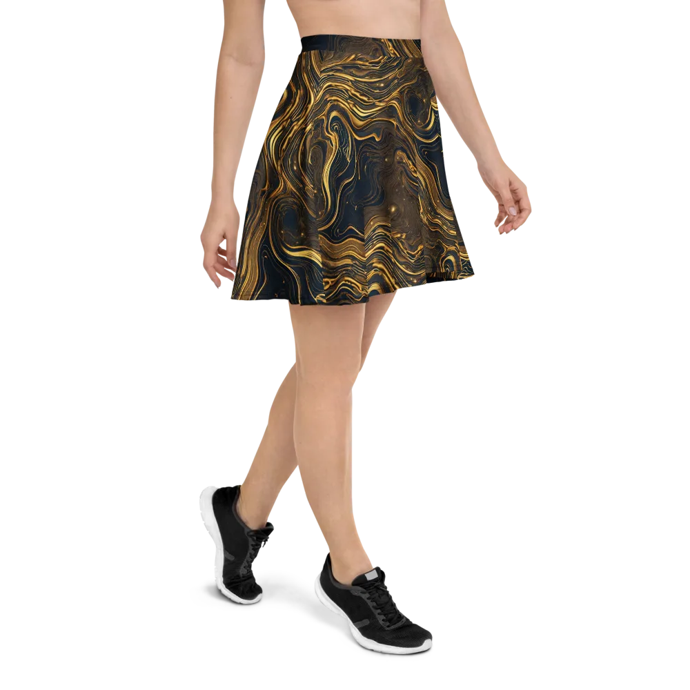 Auric Undertow on Skater Skirt — Right