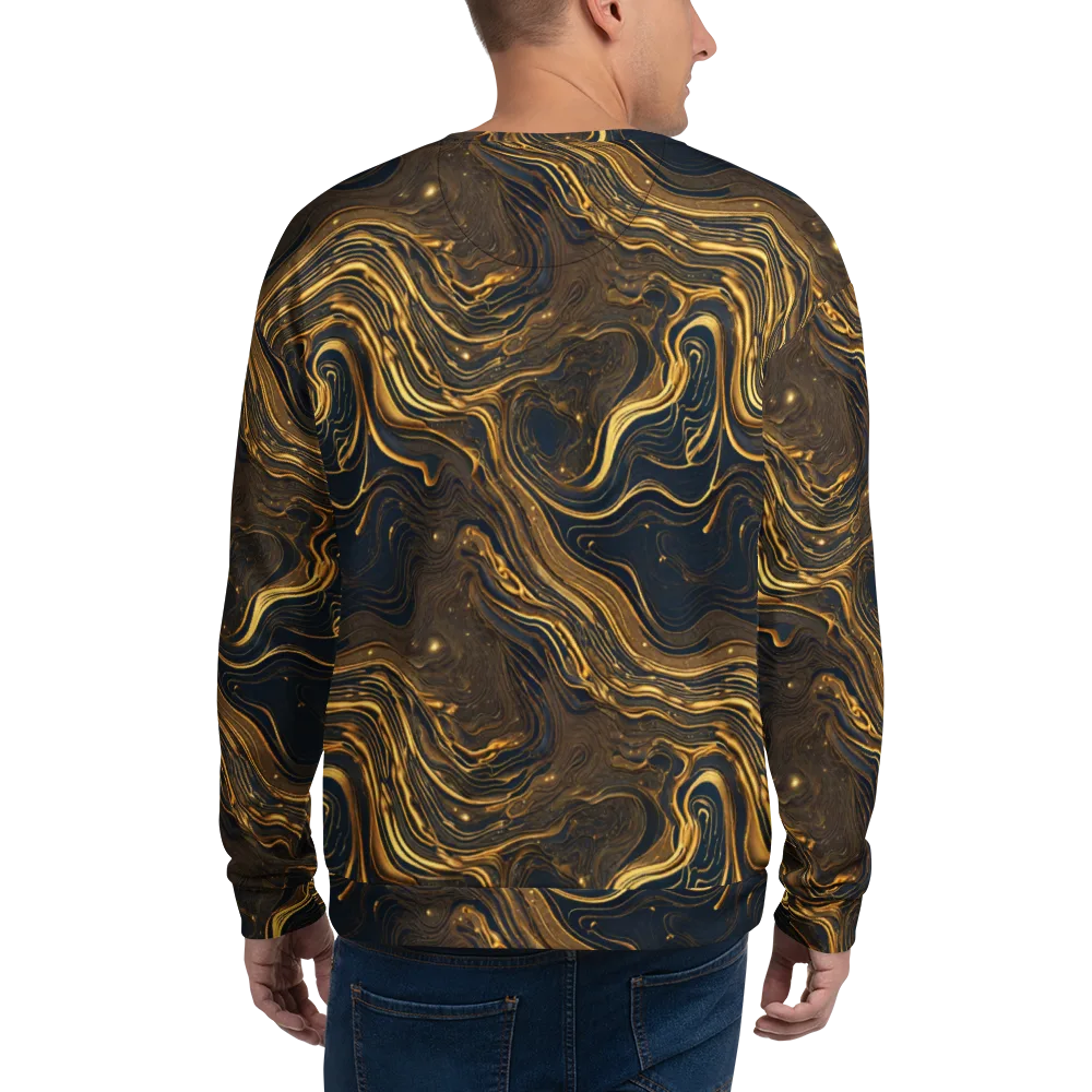 Auric Undertow on Sweatshirt — Back