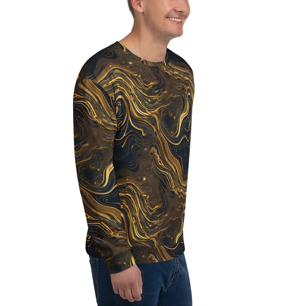 Auric Undertow on Sweatshirt — Right Front