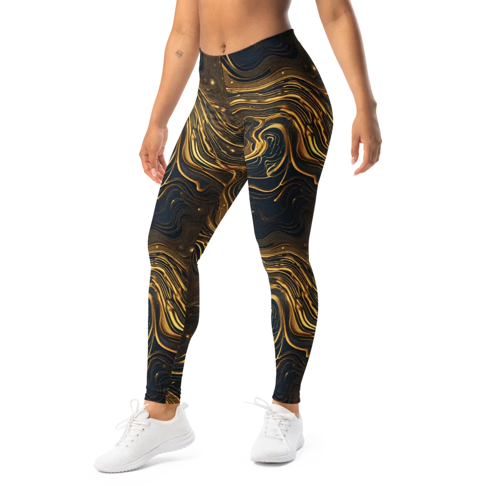 Auric Undertow on Leggings — Left Front