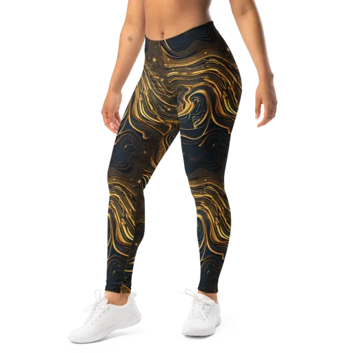 Auric Undertow on a Leggings