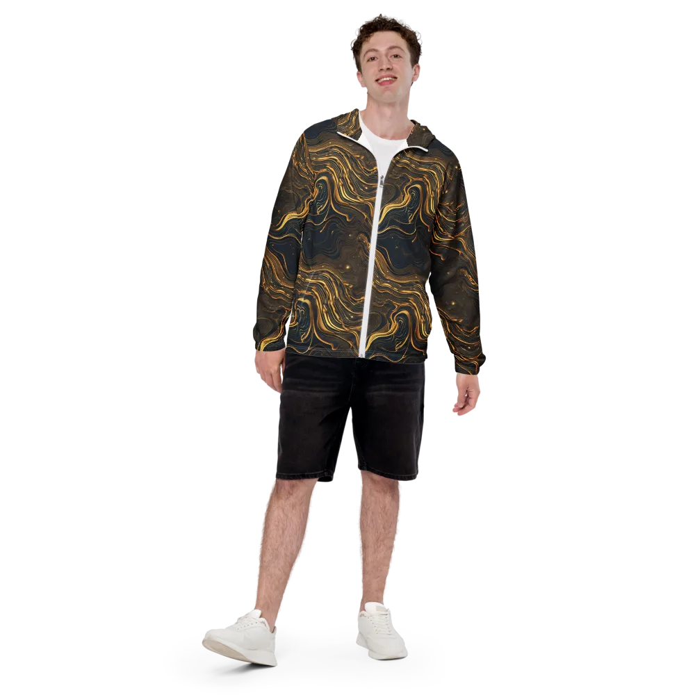 Auric Undertow on Men's Windbreaker — Front