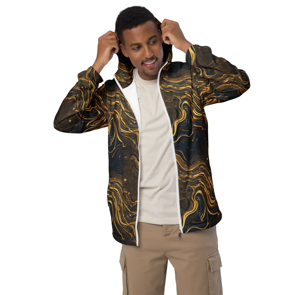 Auric Undertow on Men's Windbreaker — Front