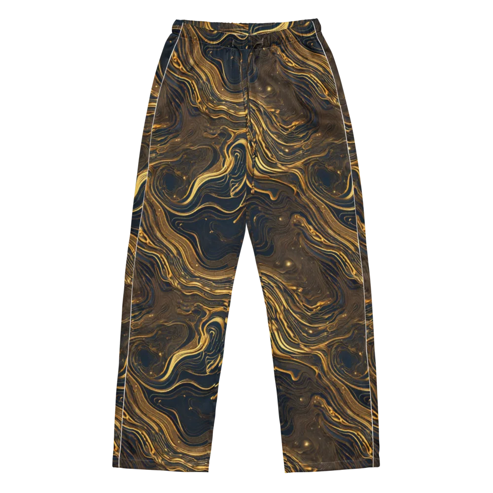 Auric Undertow on Women's Pajama Pants — Front