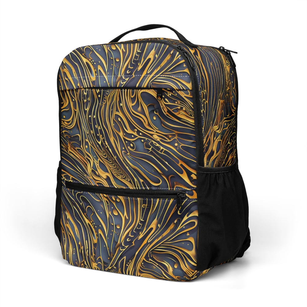 Aurum Drift on Utility Backpack — Left Front