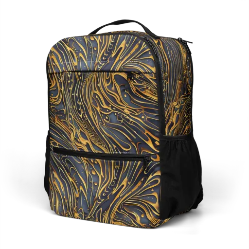 Aurum Drift on a Utility Backpack