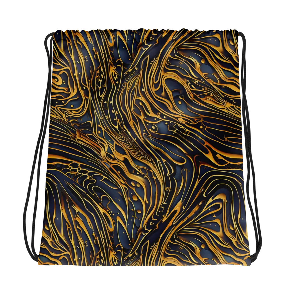 Aurum Drift on Drawstring Bag — Photo