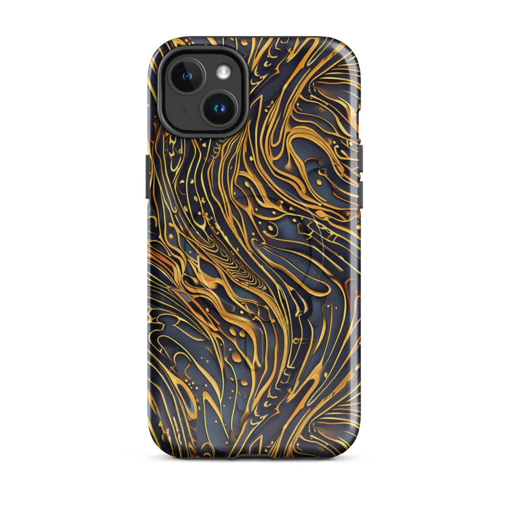 Aurum Drift on MagSafe Tough Case for iPhone® — Front