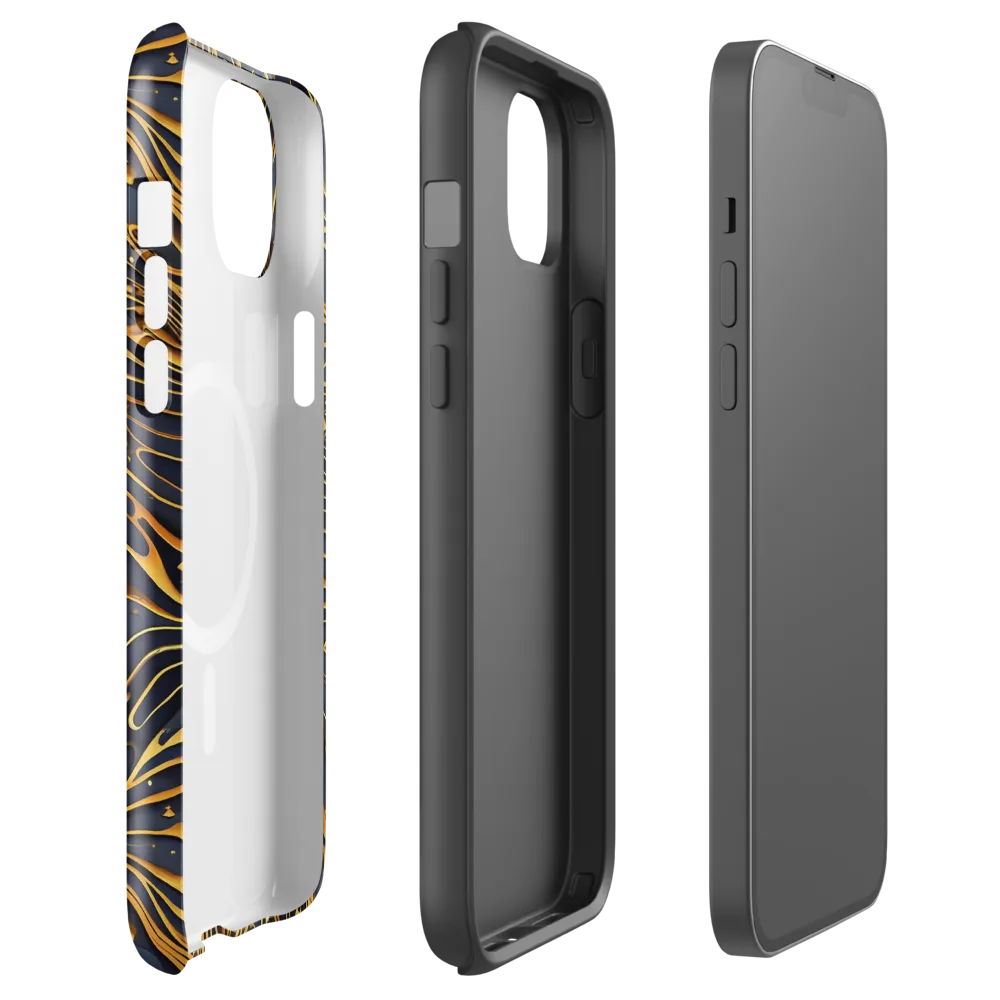 Aurum Drift on MagSafe Tough Case for iPhone® — Front