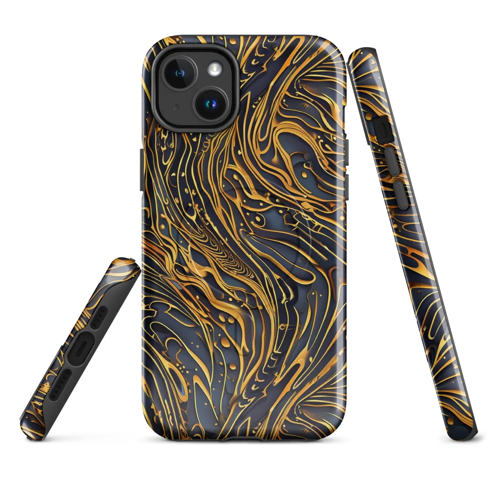 Aurum Drift on MagSafe Tough Case for iPhone® — Front