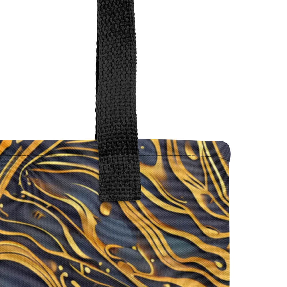Aurum Drift on Tote Bag — Product details