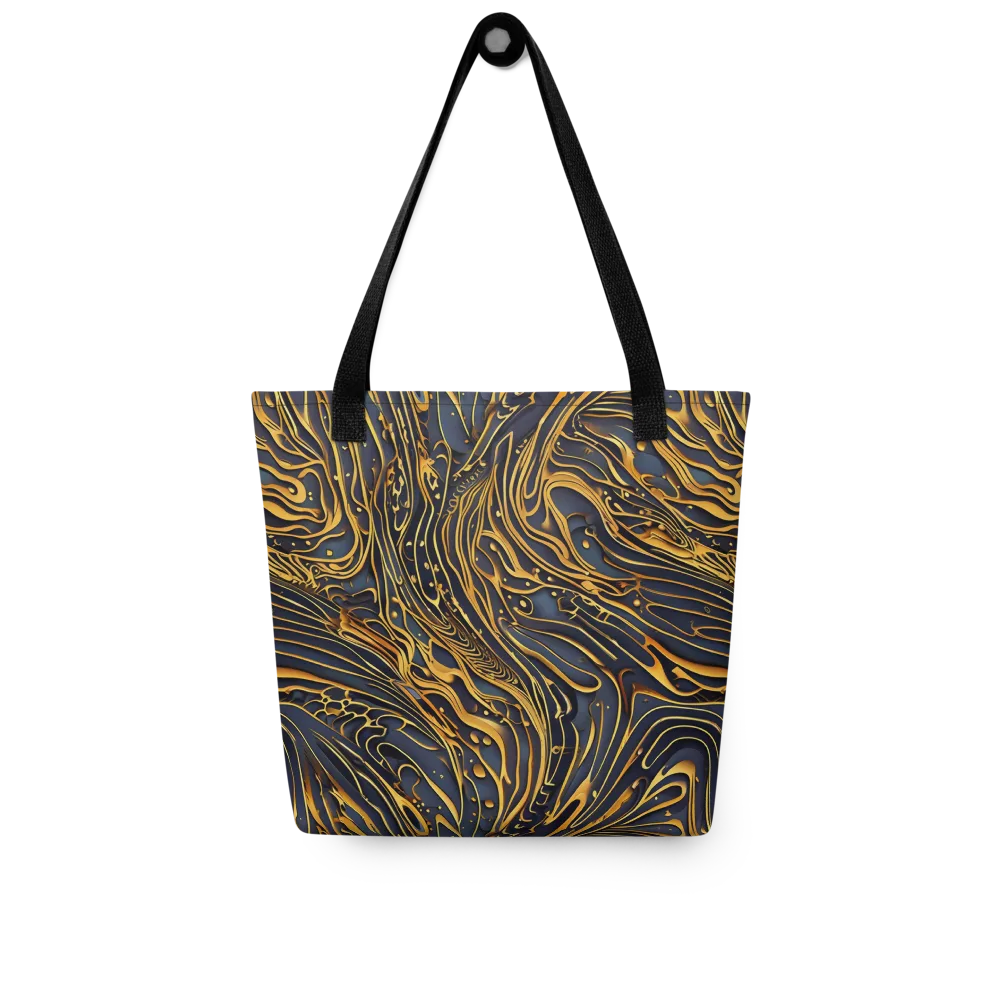 Aurum Drift on Tote Bag — Front