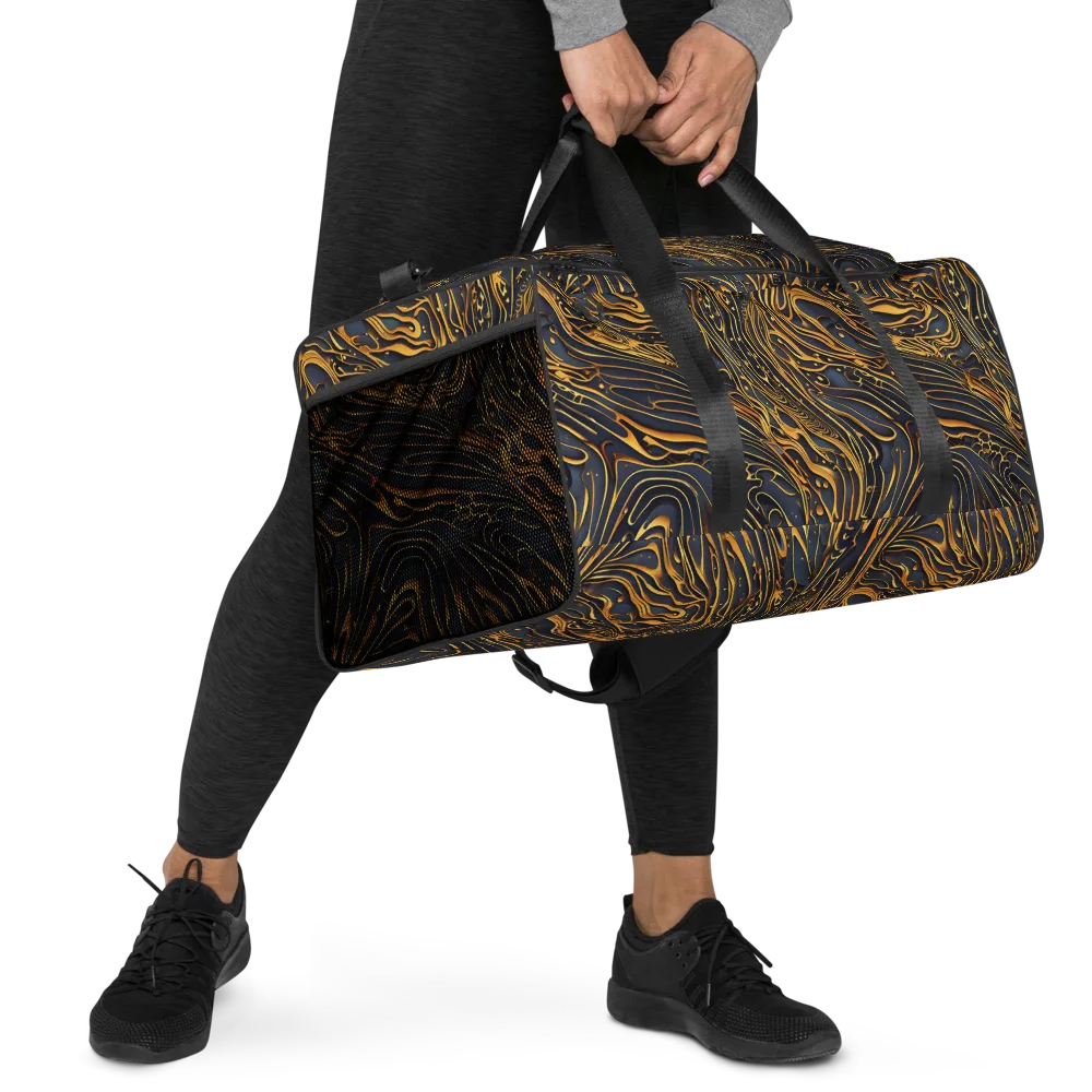 Aurum Drift on Duffle Bag — Right Front
