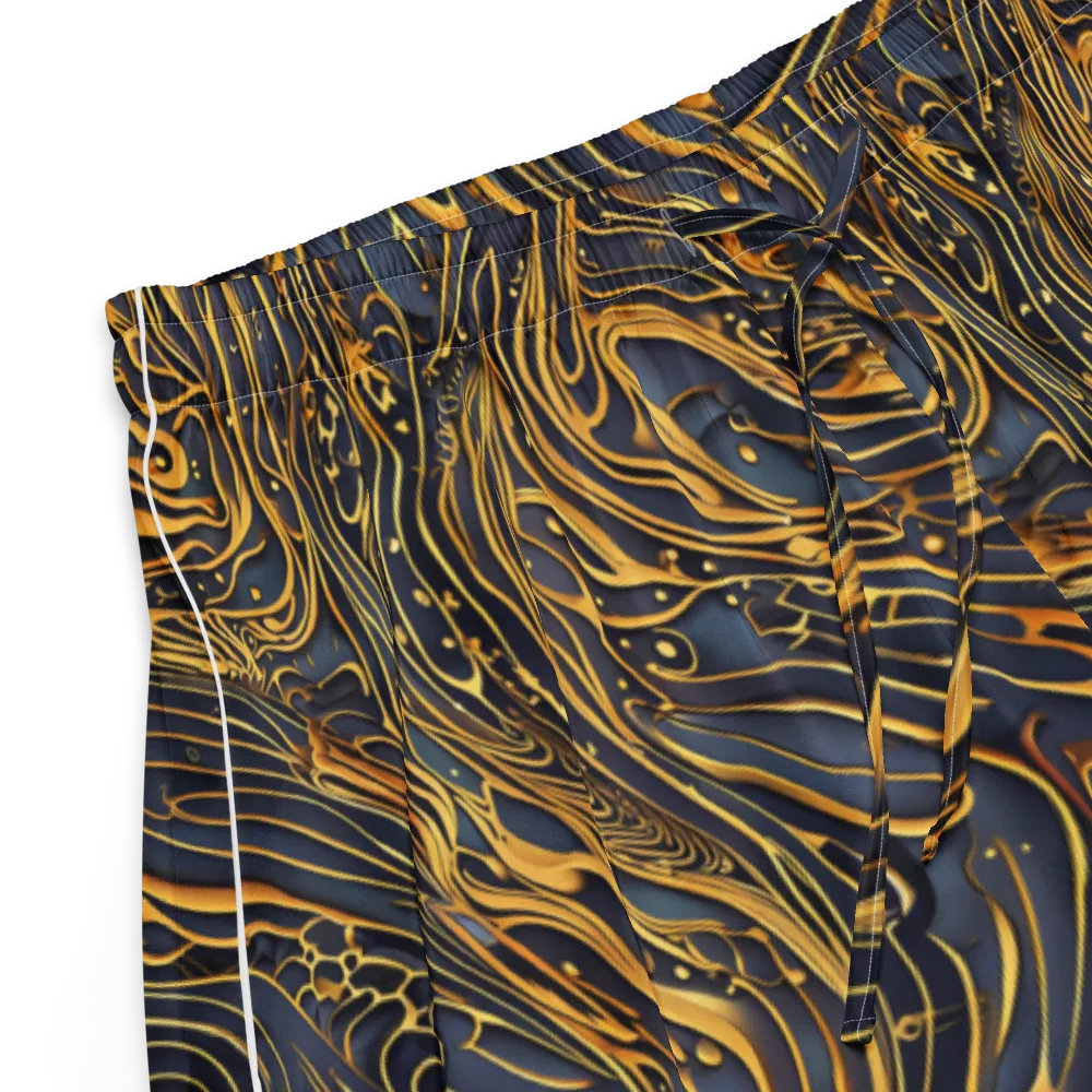 Aurum Drift on Women's Pajama Shorts — Product details