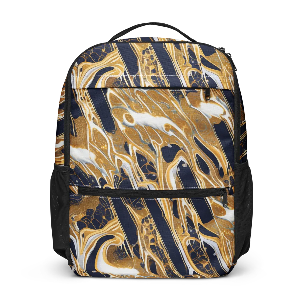 Molten Filigree on Utility Backpack — Front