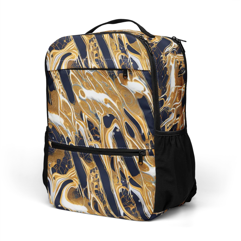 Molten Filigree on Utility Backpack — Left Front
