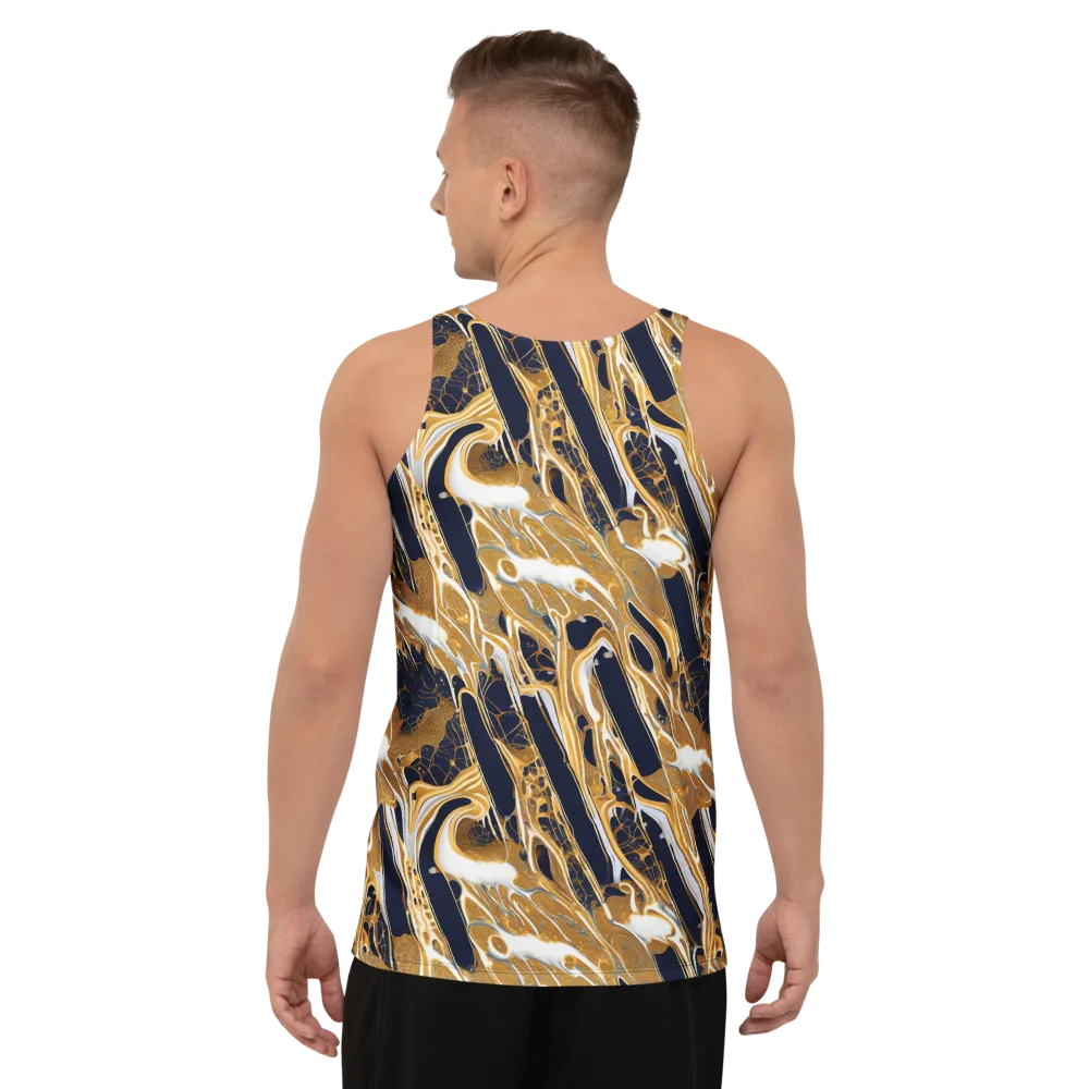 Molten Filigree on Men's Tank Top — Back