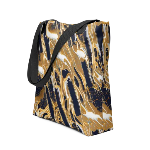 Molten Filigree on a Tote Bag
