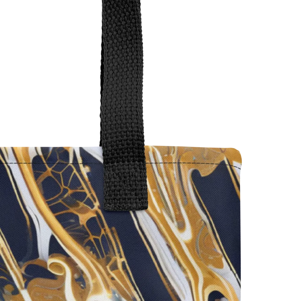 Molten Filigree on Tote Bag — Product details