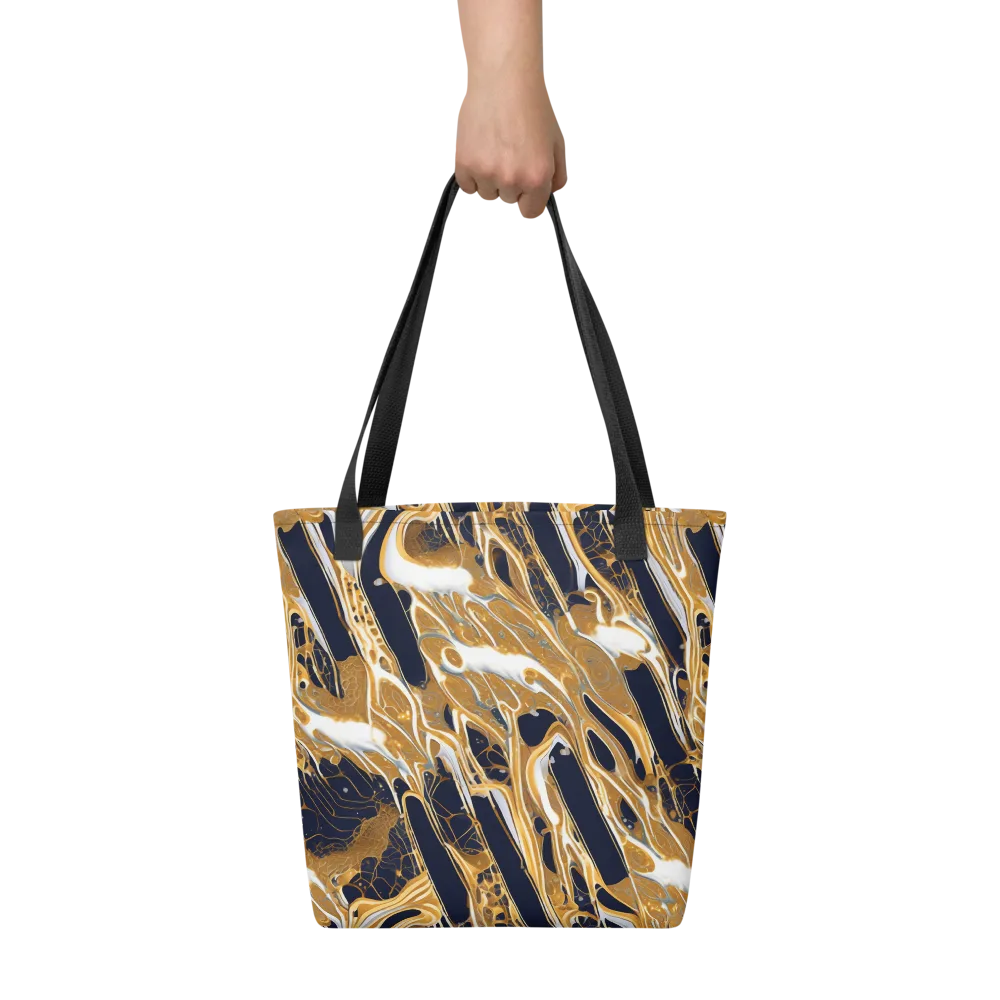 Molten Filigree on Tote Bag — Front