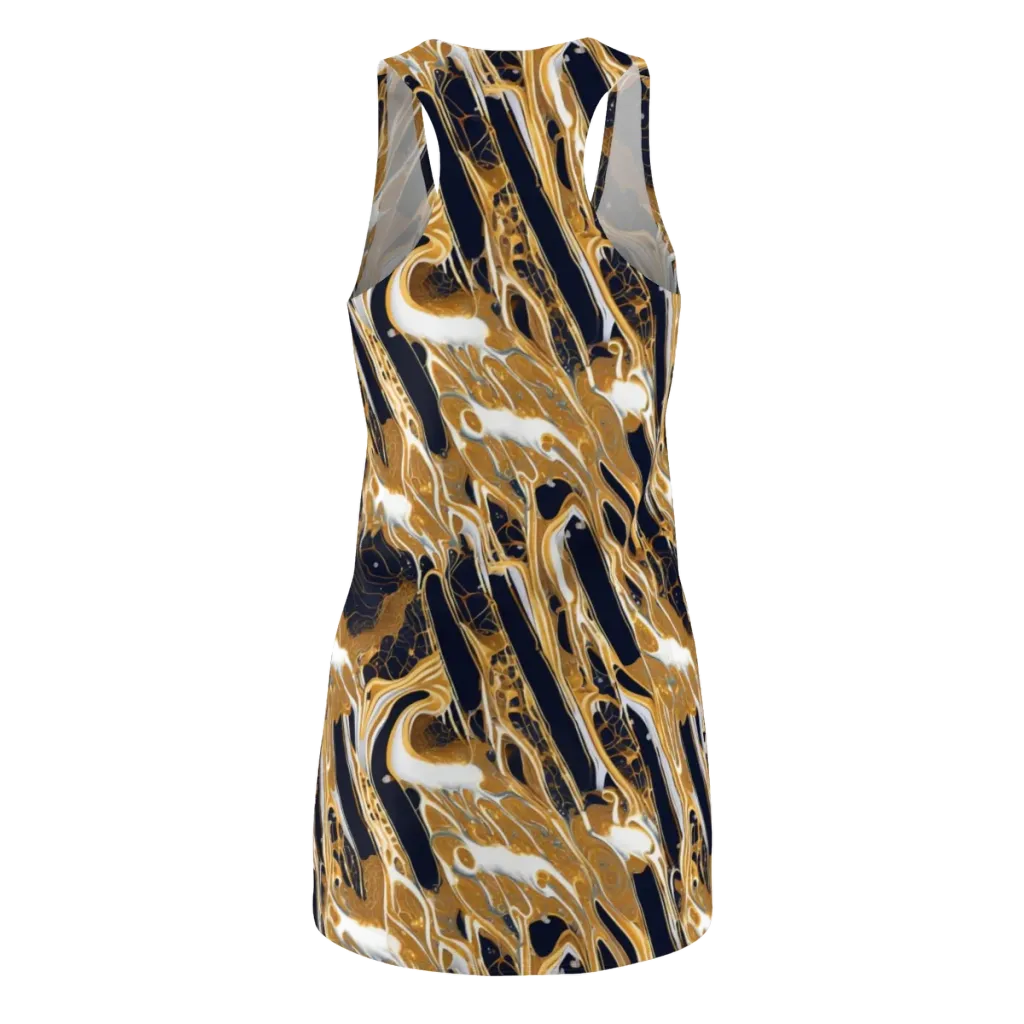 Molten Filigree on Racerback Dress — Back