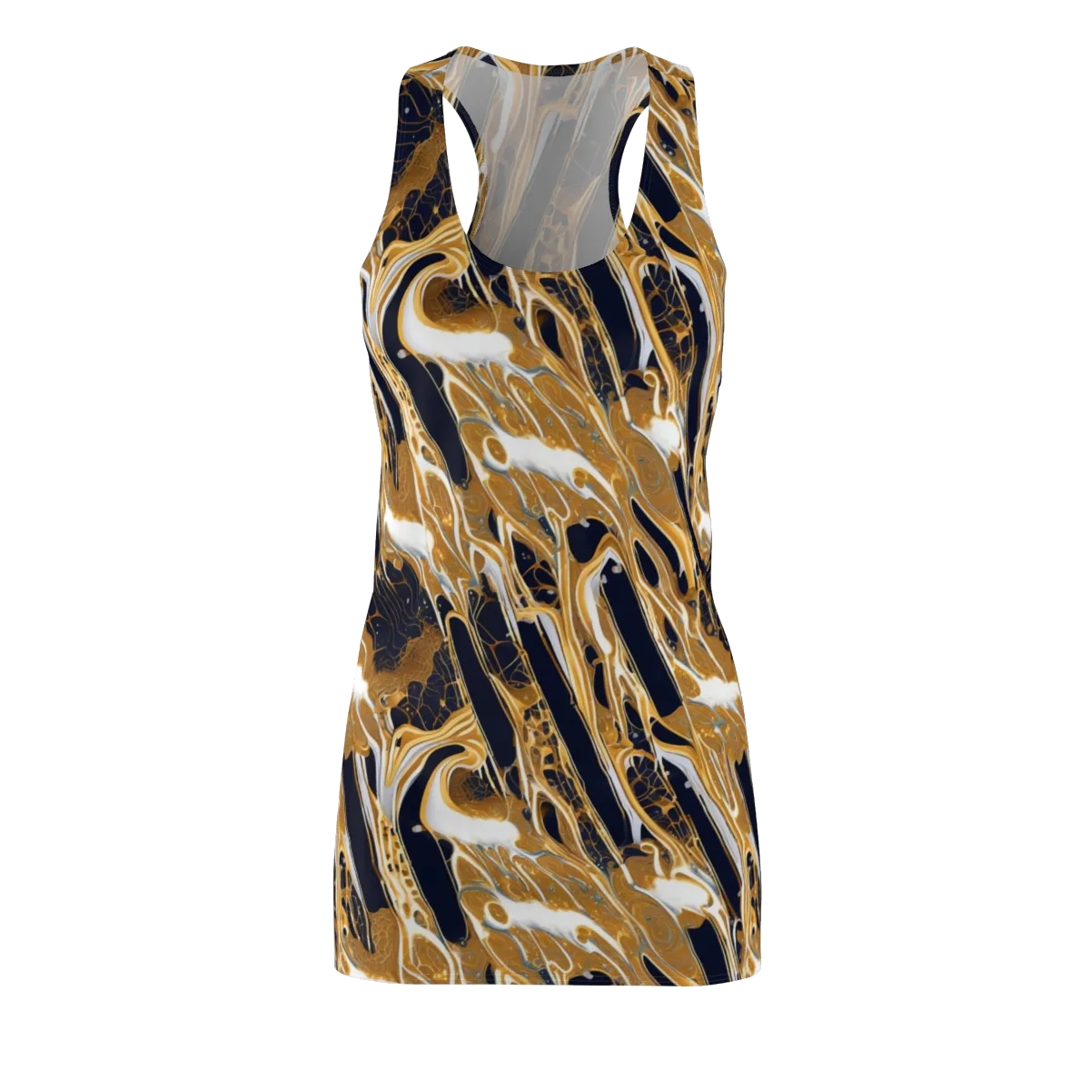 Molten Filigree on Racerback Dress — Front