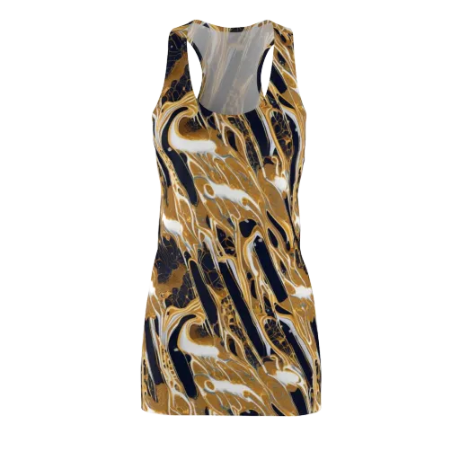 Molten Filigree on a Racerback Dress