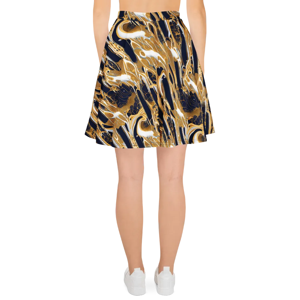 Molten Filigree on Skater Skirt — Back