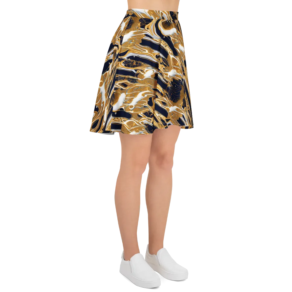 Molten Filigree on Skater Skirt — Right