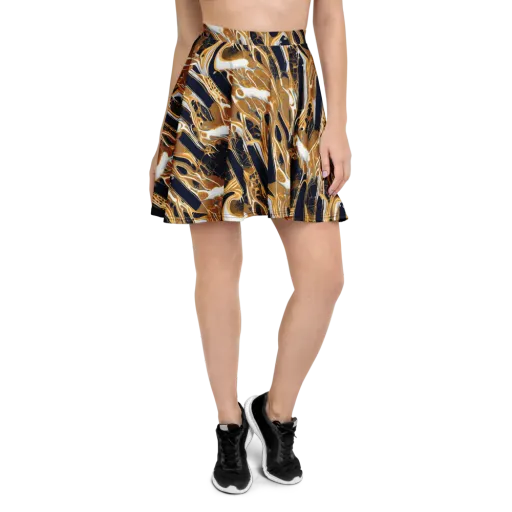 Molten Filigree on a Skater Skirt