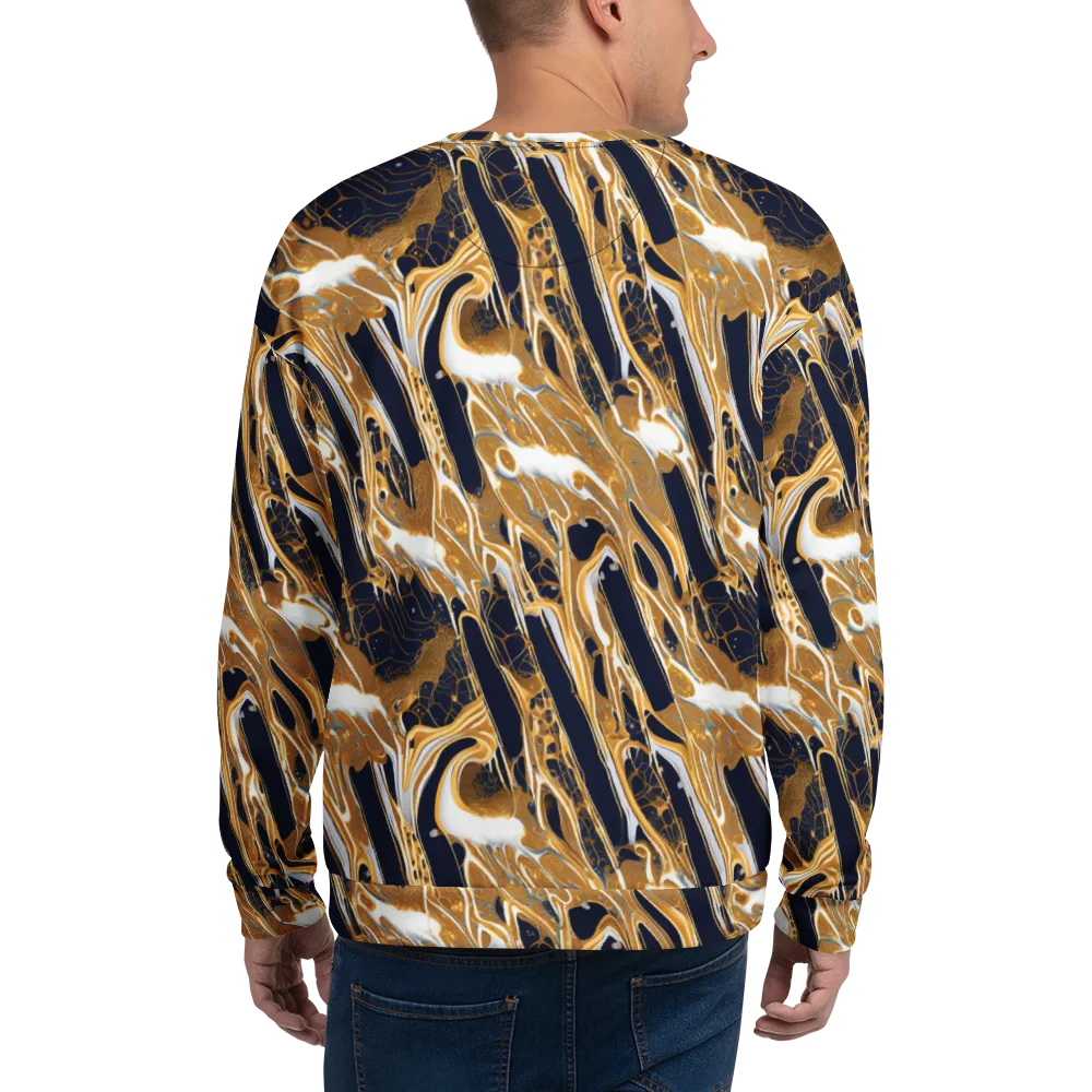 Molten Filigree on Sweatshirt — Back