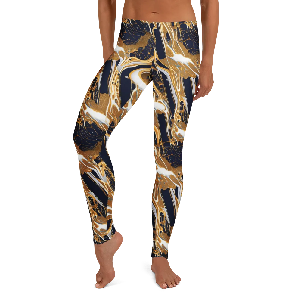 Molten Filigree on Leggings — Front