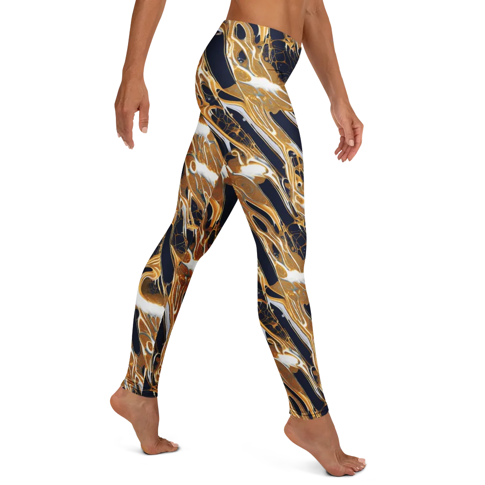 Molten Filigree on Leggings — Right