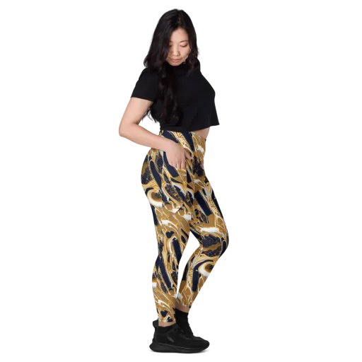 Molten Filigree on a Leggings with Pockets