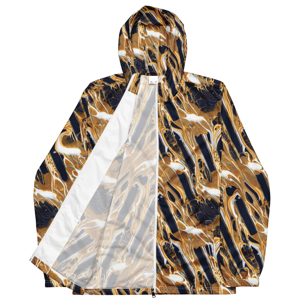 Molten Filigree on Men's Windbreaker — Front