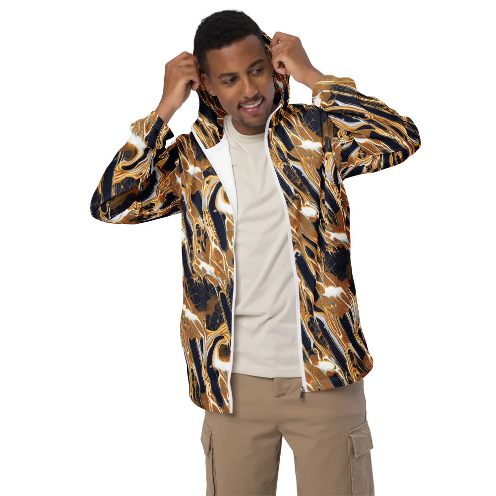 Molten Filigree on Men's Windbreaker — Front