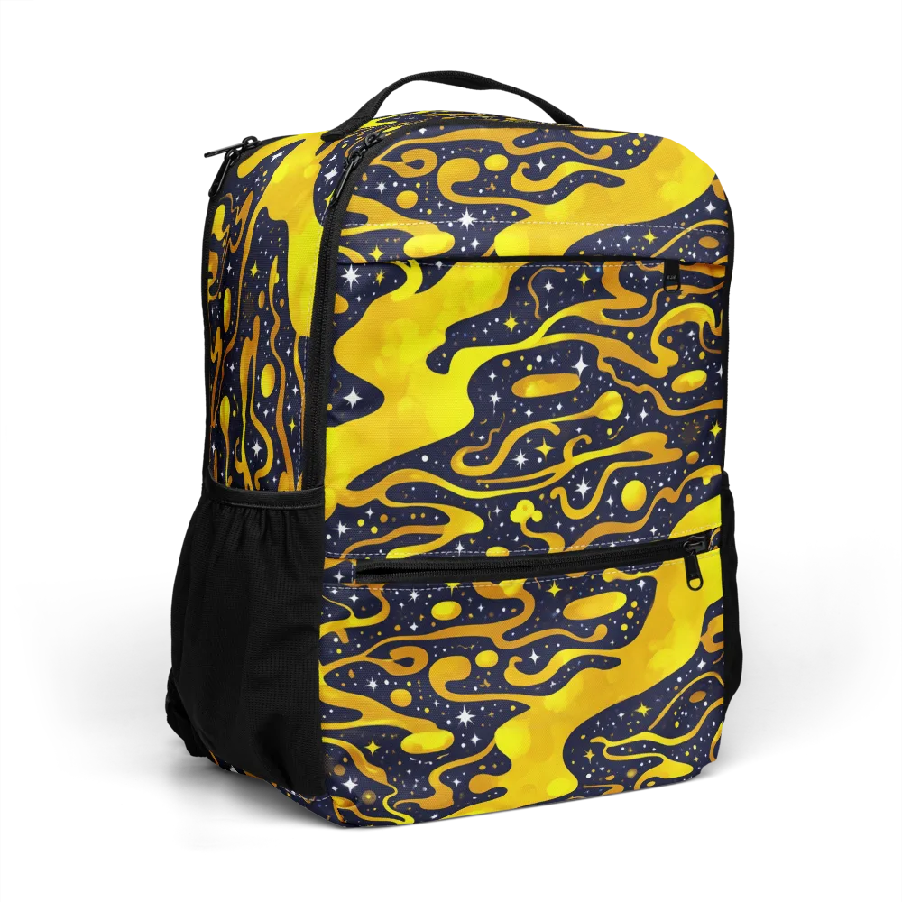 Gold Nebula on Utility Backpack — Right Front